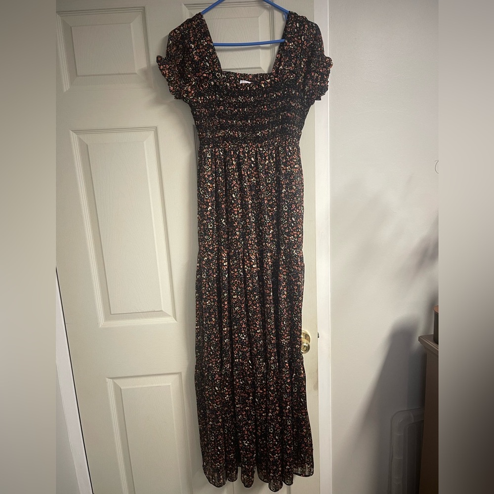 BuddyLove Smocked Maxi Dress